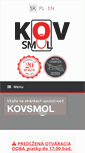 Mobile Screenshot of kovsmol.sk
